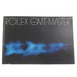 ROLEX RARE GMT MASTER 1982 BOOKLET MANUAL VINTAGE COLLECTIBLE
