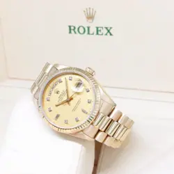 DIAMONDS DAY-DATE 18038