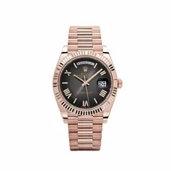 ROLEX DAY-DATE 228235 ROSE GOLD SLATE OMBRE DIAL