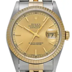 ROLEX DATEJUST 16233 W NUMBER (MANUFACTURED AROUND 1994) MEN'S WATCH G0403