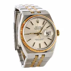 Rolex Oysterquartz Datejust Watch Stainless Steel and Yellow Gold 36