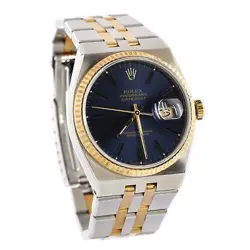Rolex Oysterquartz Datejust Watch Stainless Steel and Yellow Gold 36