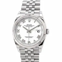 ROLEX DATEJUST 36 SS/K18WG RANDOM SERIAL ROULETTE 126234 FROM JAPAN W0403