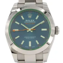 AUTHENTIC ROLEX MILGAUSS 116400GV SS AUTOMATIC #RANDOM  #230-000-023-1908
