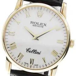 ROLEX 5116 CELLINI K18YG MEN'S WATCH FROM JAPAN G1004