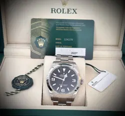 ROLEX ♛ BRANDNEW EXPLORER 40MM FULLSTICKERS