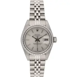 ROLEX DATEJUST 69240 WITH 26MM OYSTERSTEEL CASE AND SILVER DIAL. EXCELLENT CO...