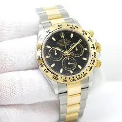 ROLEX 116503 COSMOGRAPH DAYTONA 18K/SS WITH BLACK DIAL
