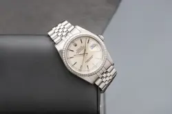 ROLEX DATEJUST 16220 SILVER JUBILEE BRACELET WITH OUTER ROMAN DIAL 1988 YEAR