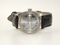 ROLEX 1601 DATEJUST MEN'S STAINLESS STEEL WATCH WITH WIMBLEDON DIAL!!