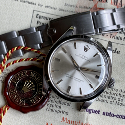 1967 ROLEX OYSTER PERPETUAL REF. 1002 - PAPERS & CHRONOMETER CERTIFICATE