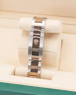 Rolex Datejust 36mm 126231 Rhodium Diamond Dial Two Tone Rose Oyster