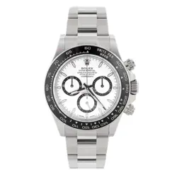 ROLEX DAYTONA COSMOGRAPH STAINLESS STEEL WHITE DIAL 40MM 126500LN FULL SET