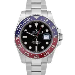 NEW MARCH 2025 PAPERS ROLEX GMT-MASTER II RED BLUE PEPSI 40MM 126710 BLRO BOX
