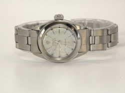 VINTAGE ROLEX OYSTER PRECISION 6410 STEEL HAND-WINDING LADIES WATCH