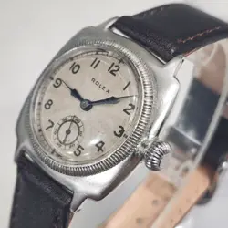 Vintage RARE 1925 Rolex Oyster Prima Ref 2081 Men's 32mm Military Watch