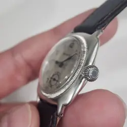 Vintage RARE 1925 Rolex Oyster Prima Ref 2081 Men's 32mm Military Watch