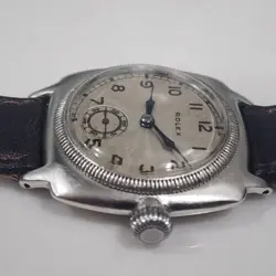 Vintage RARE 1925 Rolex Oyster Prima Ref 2081 Men's 32mm Military Watch