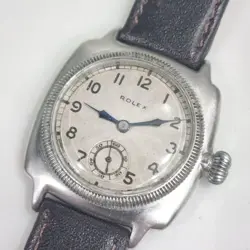 Vintage RARE 1925 Rolex Oyster Prima Ref 2081 Men's 32mm Military Watch