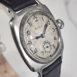 Vintage RARE 1925 Rolex Oyster Prima Ref 2081 Men's 32mm Military Watch