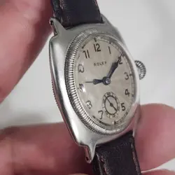 Vintage RARE 1925 Rolex Oyster Prima Ref 2081 Men's 32mm Military Watch