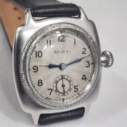 Vintage RARE 1925 Rolex Oyster Prima Ref 2081 Men's 32mm Military Watch