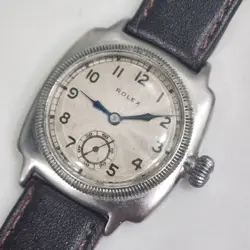 Vintage RARE 1925 Rolex Oyster Prima Ref 2081 Men's 32mm Military Watch