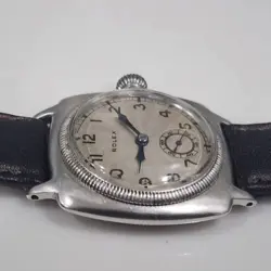 Vintage RARE 1925 Rolex Oyster Prima Ref 2081 Men's 32mm Military Watch