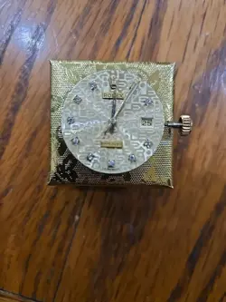 ROLEX COMPUTER DIAMOND DIAL CAL 3035 MENS 36MM DATEJUST QUICK SET AUTOMATIC