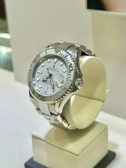 PLATINUM DIAL WATCH