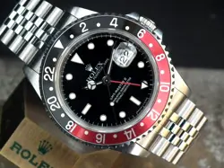 Outstanding 1996 Rolex Oyster GMT Master II 16710 Coke Full Set Plus Investment