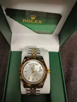 ROLEX DAY-DATE SILVER