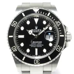 AUTH ROLEX SUBMARINER DATE 126610LN GP041065 BLACK MEN'S WRIST WATCH