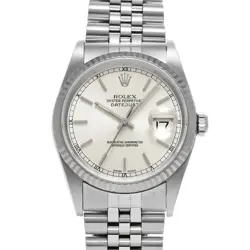 ROLEX DATEJUST 16234 P NUMBER (MANUFACTURED AROUND 2000) MEN'S WATCH G0404