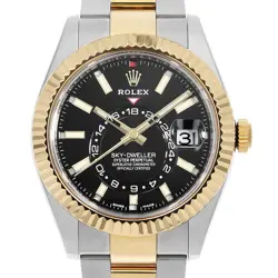 ROLEX SKY-DWELLER 326933 BLACK RANDOM NUMBER SECOND HAND MENS