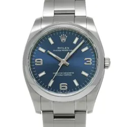 ROLEX OYSTER PERPETUAL 114200 RANDOM SERIAL MEN'S WATCH FROM JAPAN G0404