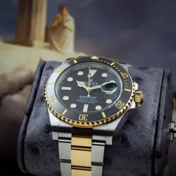 Rolex Submariner 126613LN Black Dial Men Gold Steel Oyster Watch 41mm Box Papers