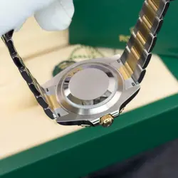 Rolex Submariner 126613LN Black Dial Men Gold Steel Oyster Watch 41mm Box Papers