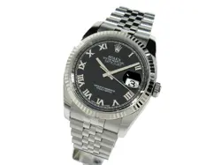 ROLEX 116234 DATEJUST BLACK SS/WG  TO200669