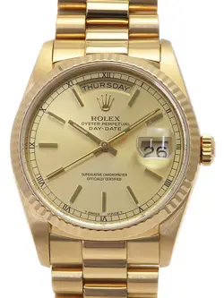 ROLEX DAY-DATE 18238 L MEN #T026