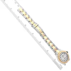 ROLEX YACHTMASTER 29 WHITE DIAL STEEL YELLOW GOLD LADIES WATCH 169623