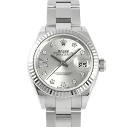 USED ROLEX DATEJUST 279174G SILVER LADIES WATCH #41114