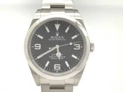 USED ROLEX EXPLORER I 214270 BLACK CASE SIZE 39.0MM MEN'S WATCH #42414