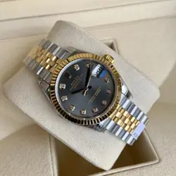 MEN'S ROLEX GOLD GRAY WATCH