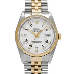 ROLEX DATEJUST 16233G NO. X (MANUFACTURED AROUND 1993) MEN'S WATCH G0404