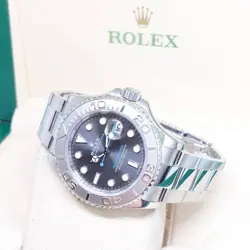 ROLEX 40MM DARK RHODIUM DIAL YACHTMASTER REF: 126622 (2020)