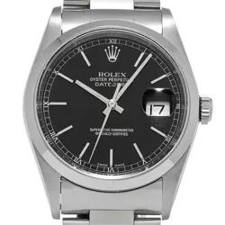 ROLEX DATEJUST 16200 Y NUMBER (MANUFACTURED AROUND 2002) MEN'S WATCH G0404