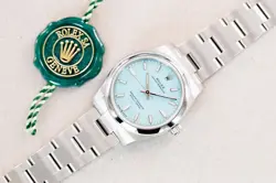 ROLEX 31 OYSTER PERPETUAL TIFFANY TURQUOISE BLUE - 277200 OP 31MM BRAND NEW 2025