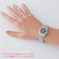 ROLEX DATEJUST 10P DIAMOND 179174G BLACK RANDOM NUMBER SECOND HAND WOMEN