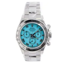 ROLEX DAYTONA 40MM TURQUOISE DIAL WATCH 116509